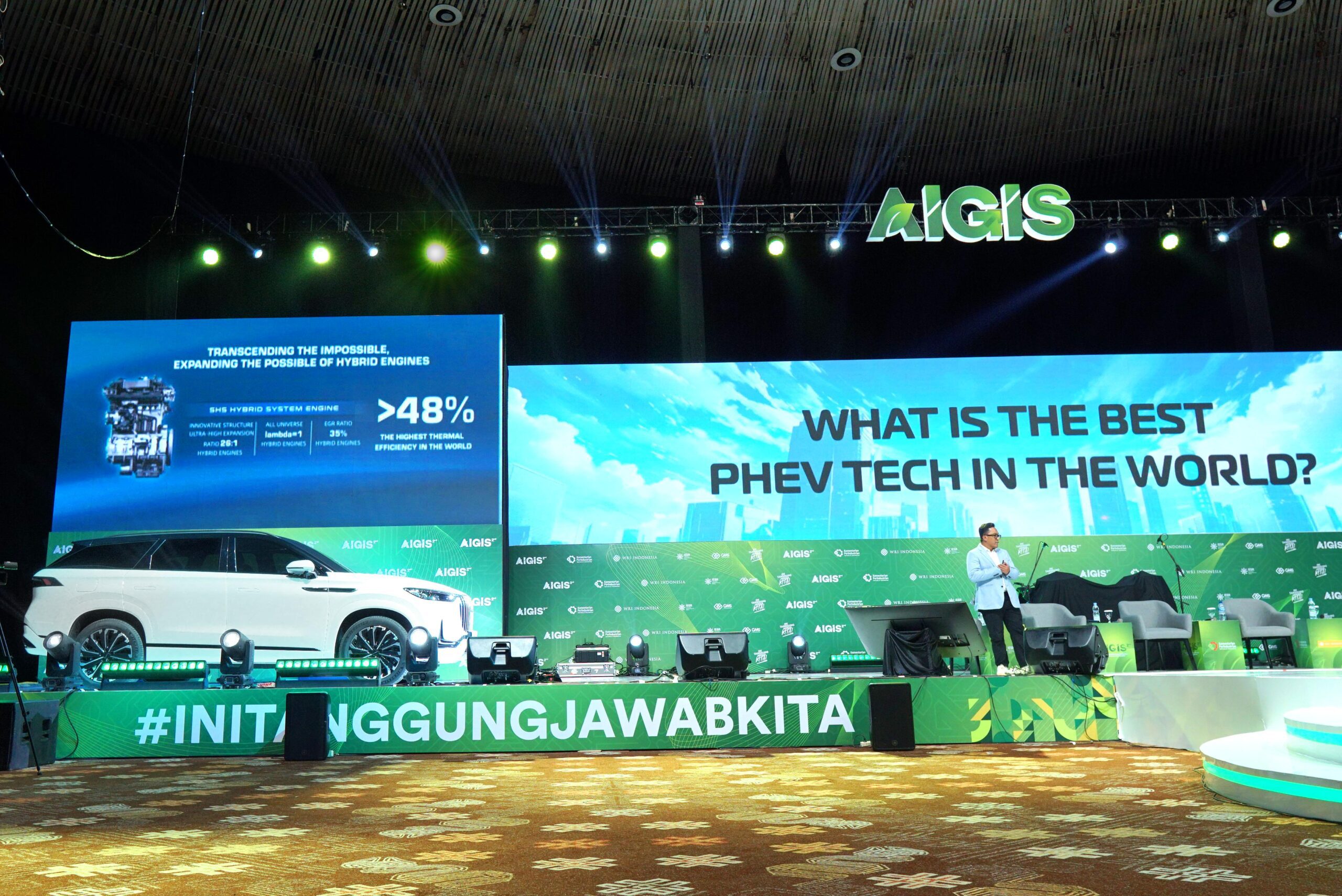 JAECOO meriahkan AIGIS 2025 dengan teknologi 3DHT dan SHS