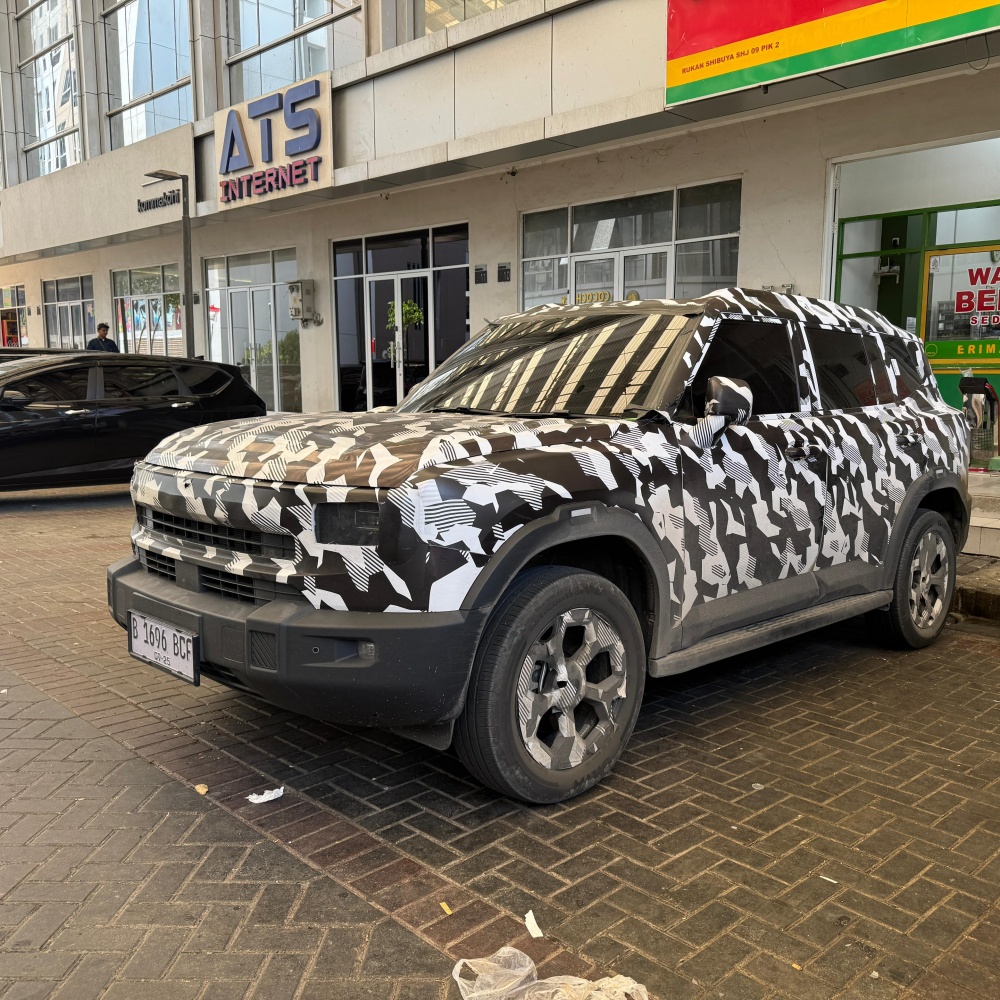 Jetour T1 terdeteksi dites di jalanan Indonesia.