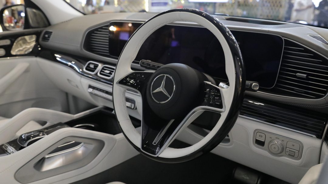 Interior Mercedes-Maybach GLS facelift 2025.