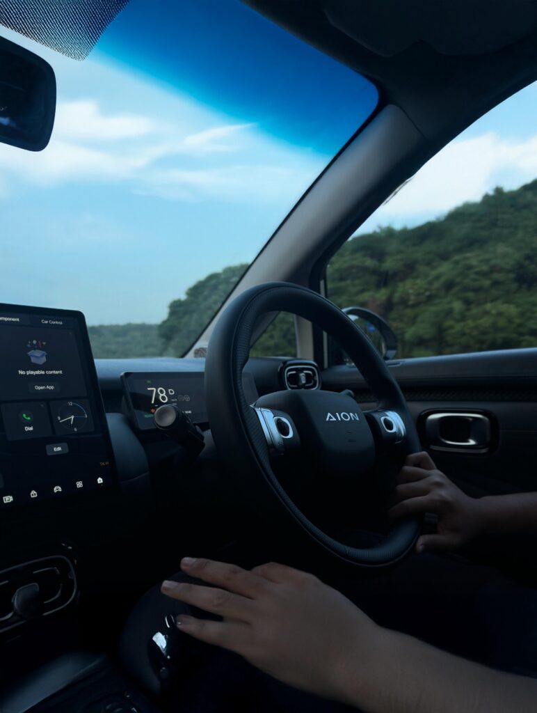 Interior AION UT PRemium.