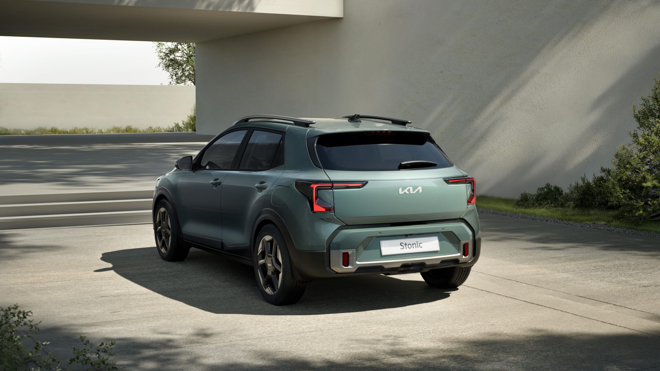 Kia Stonic baru dengan ddesain khas Kia .