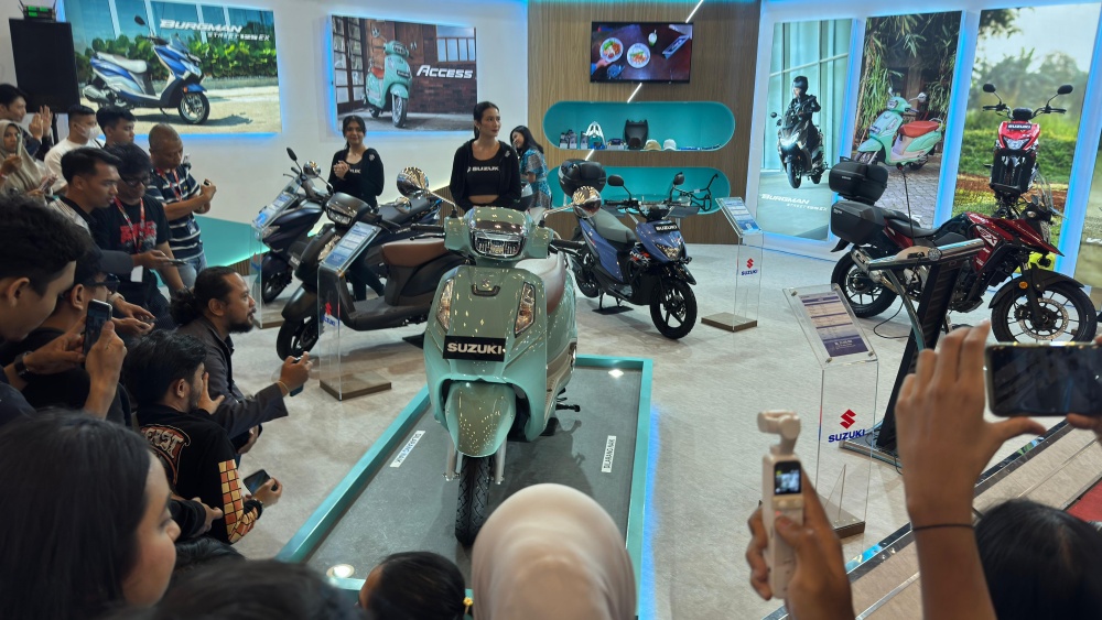 Suzuki meluncurkan Access 125 di IMOS 2025