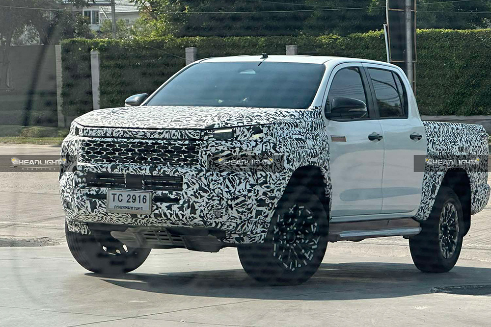 Spyshot Toyota Hilux generasi 10.